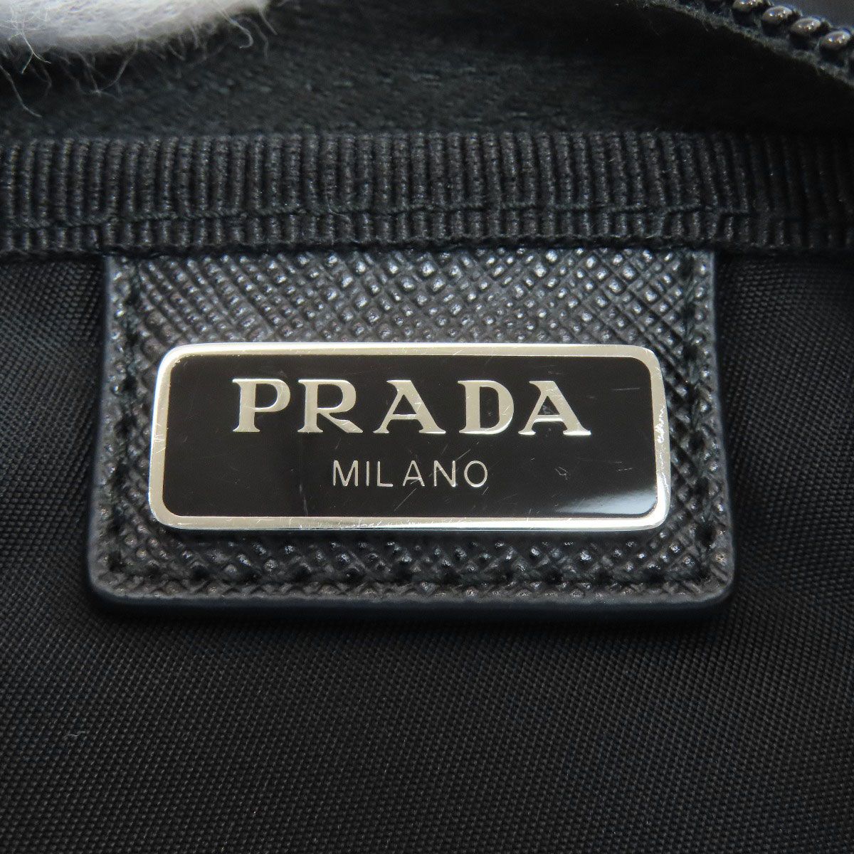 Prada Logo Makeup Pouch Nylon — view 6