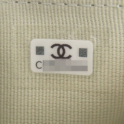 Chanel CC Logo Silver Wallet — view 7