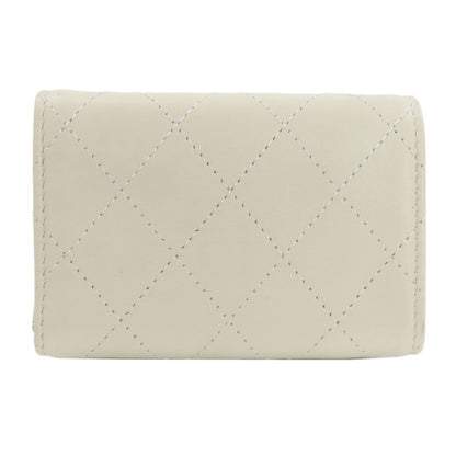 Chanel CC Logo Silver Wallet — view 2