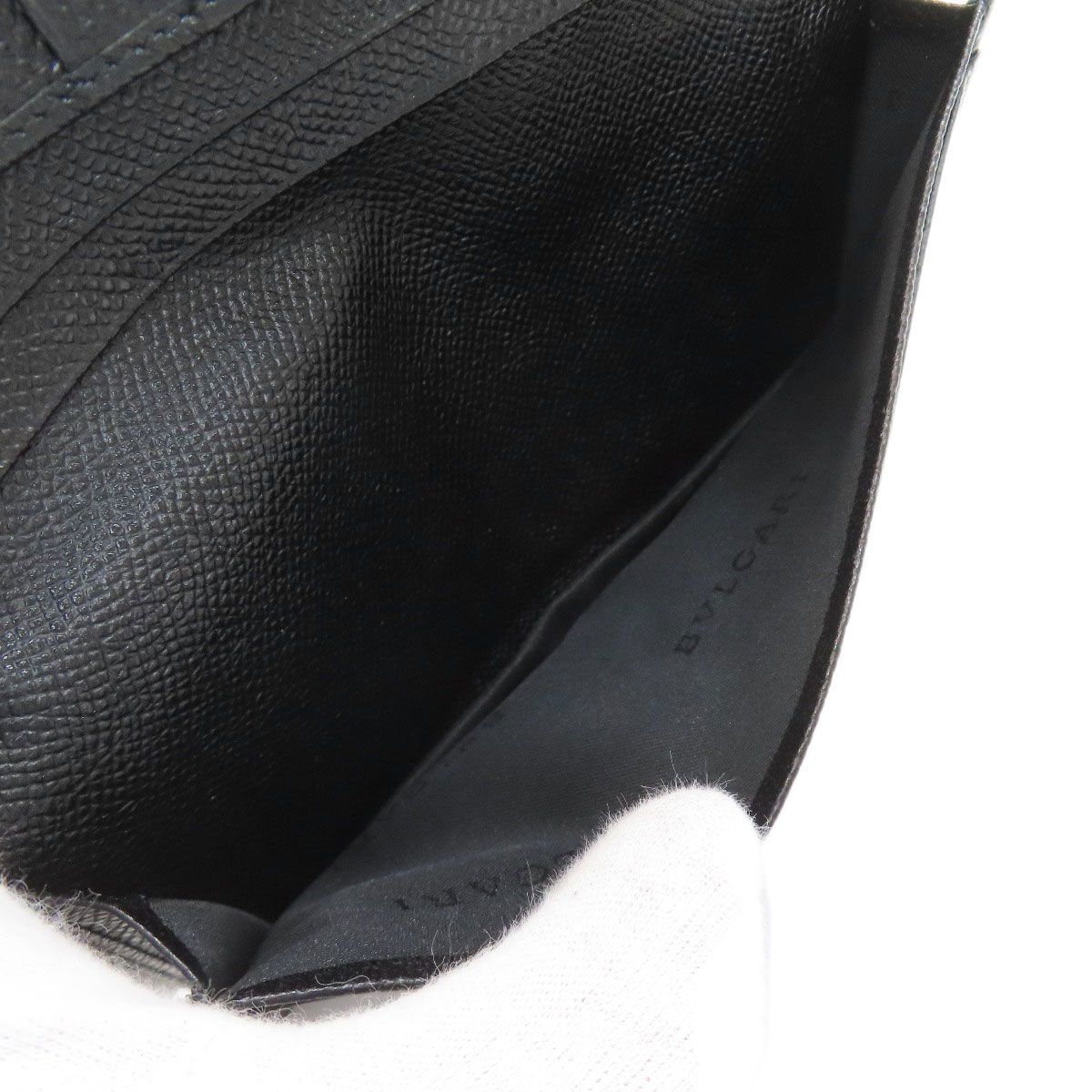 Bvlgari Logo Wallet Leather — view 5