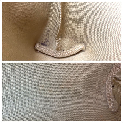 Gucci Beige Brown GG Supreme Canvas Leather Clutch — view 5