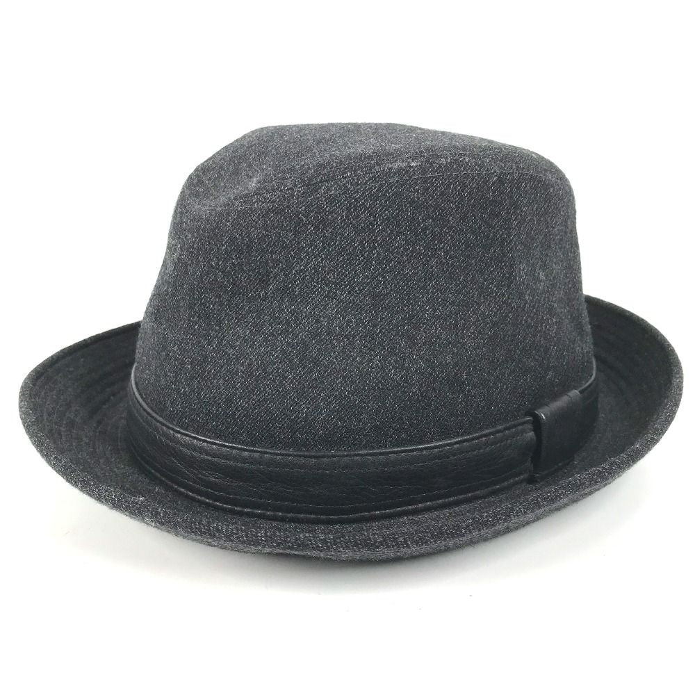 Hermes Hat Wool Navy