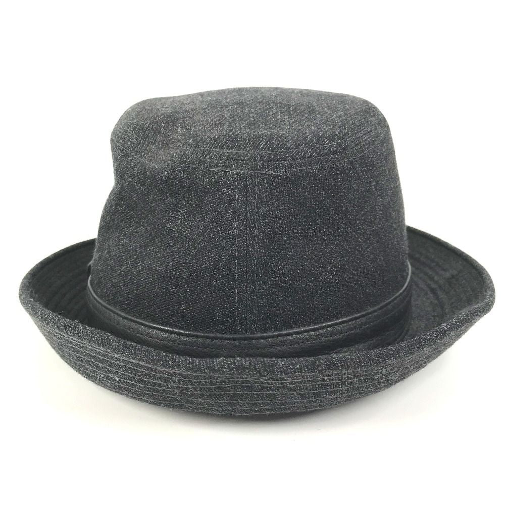 Hermes Hat Wool Navy — view 4