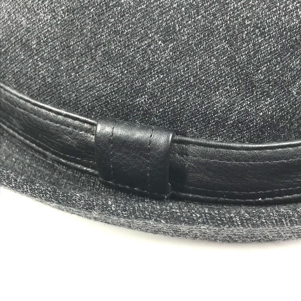 Hermes Hat Wool Navy — view 5