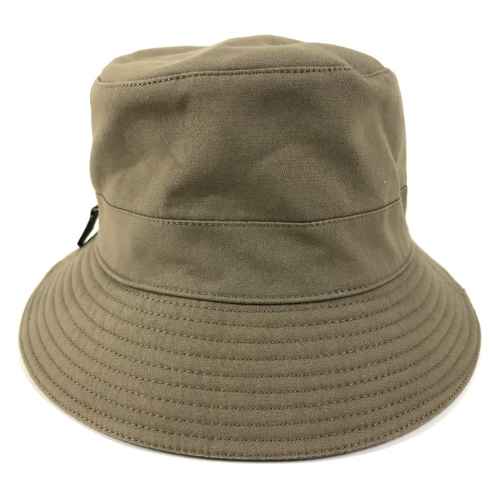 Hermes Hat Zip Up Cotton Khaki — view 4