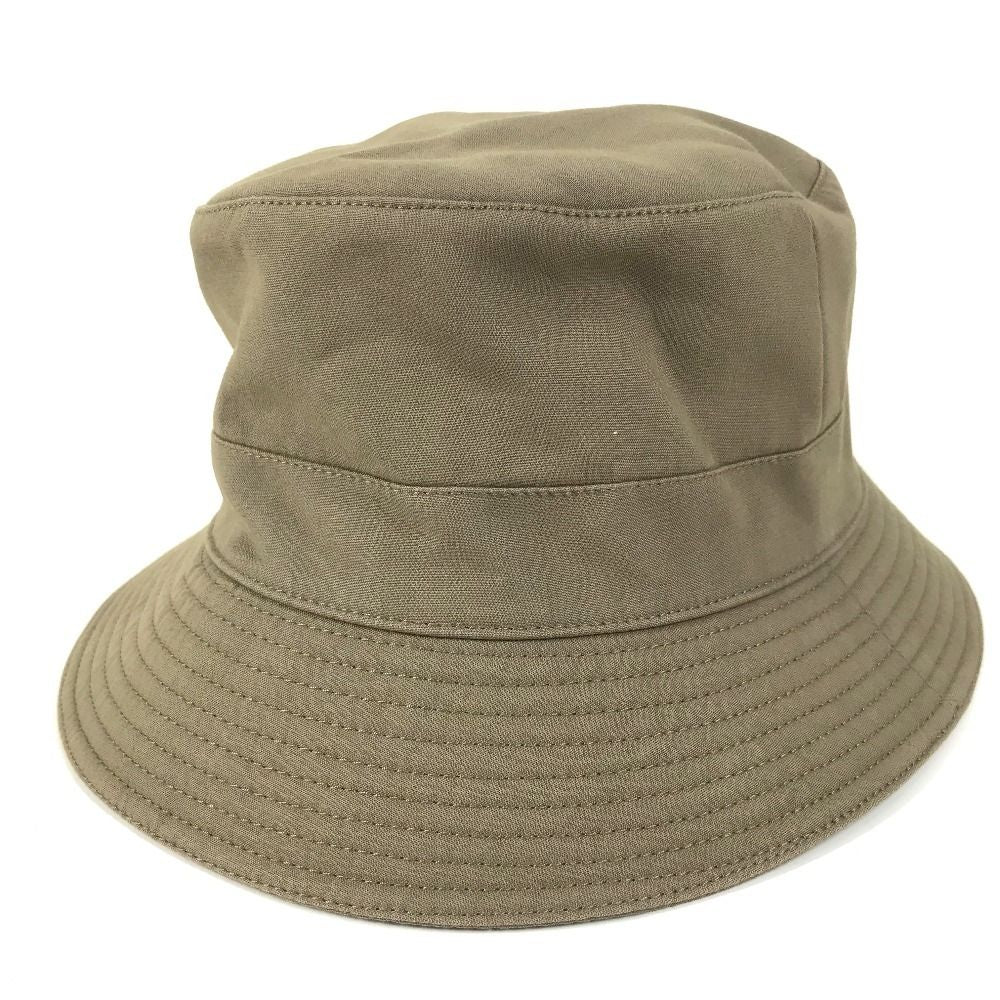 Hermes Hat Zip Up Cotton Khaki — view 2