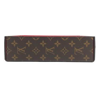 Louis Vuitton Case George Desk Tray MM Monogram Canvas Red — view 4