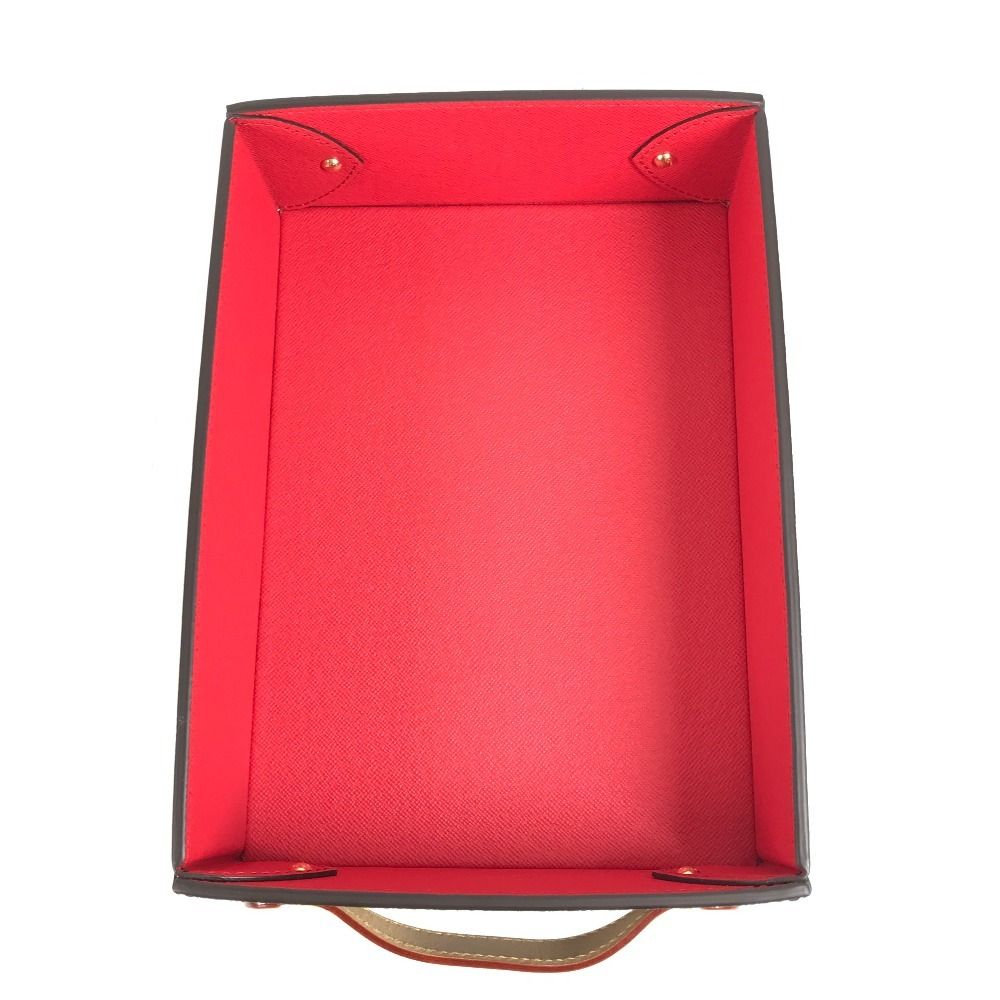 Louis Vuitton Case George Desk Tray MM Monogram Canvas Red — view 6
