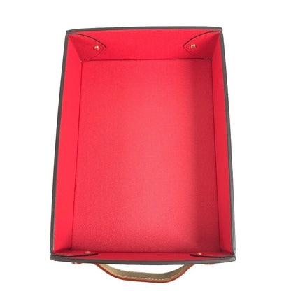 Louis Vuitton Case George Desk Tray MM Monogram Canvas Red — view 6