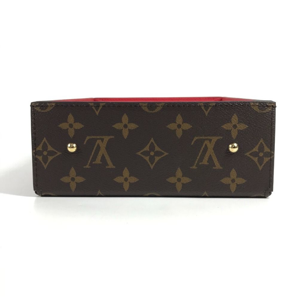 Louis Vuitton Case George Desk Tray MM Monogram Canvas Red — view 3