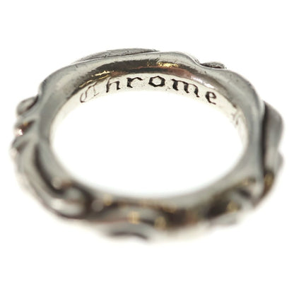 Chrome Hearts Scrl Band Scroll Ring Silver — view 5