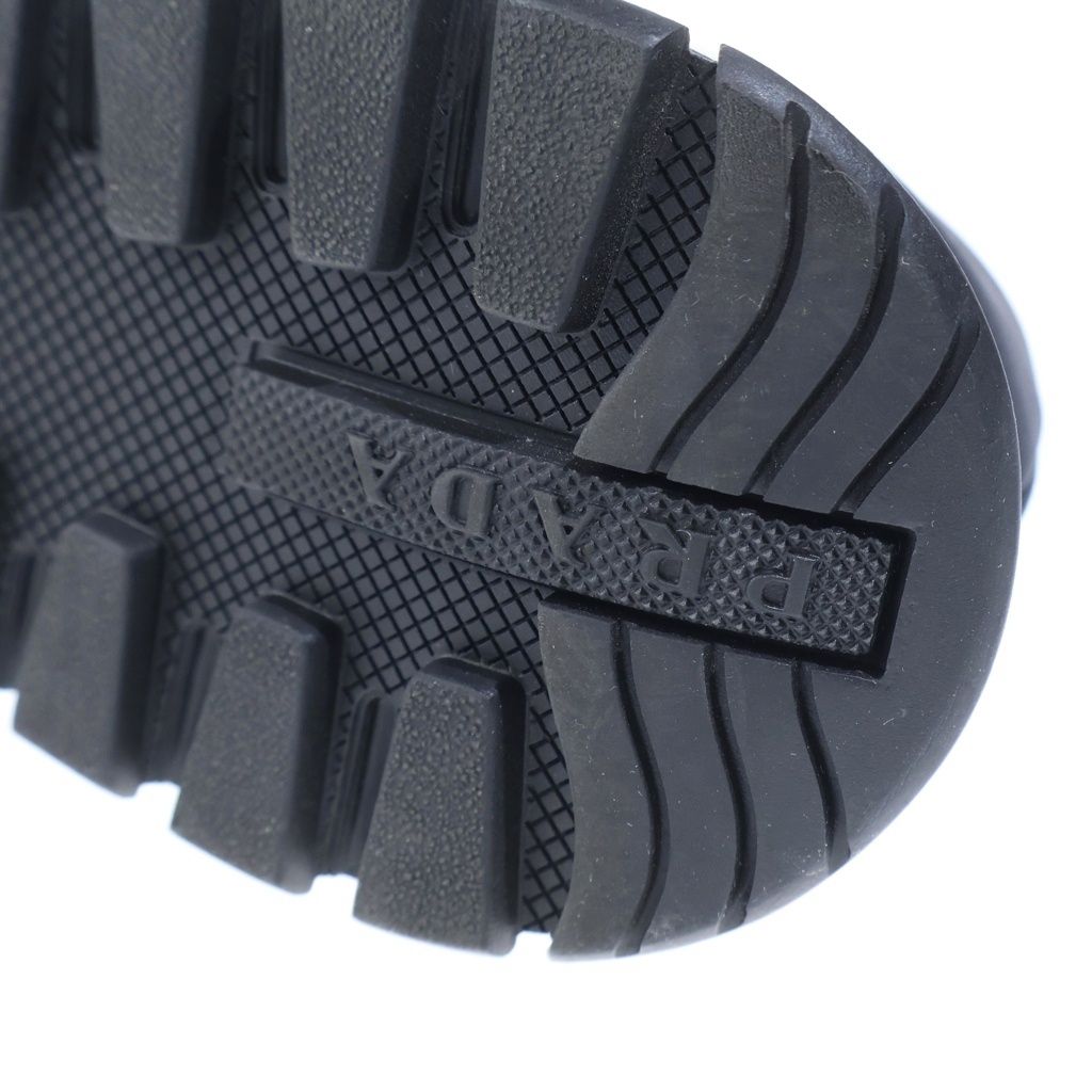 Prada Visual Decoration Low Cut Slip on Shoes Black — view 6