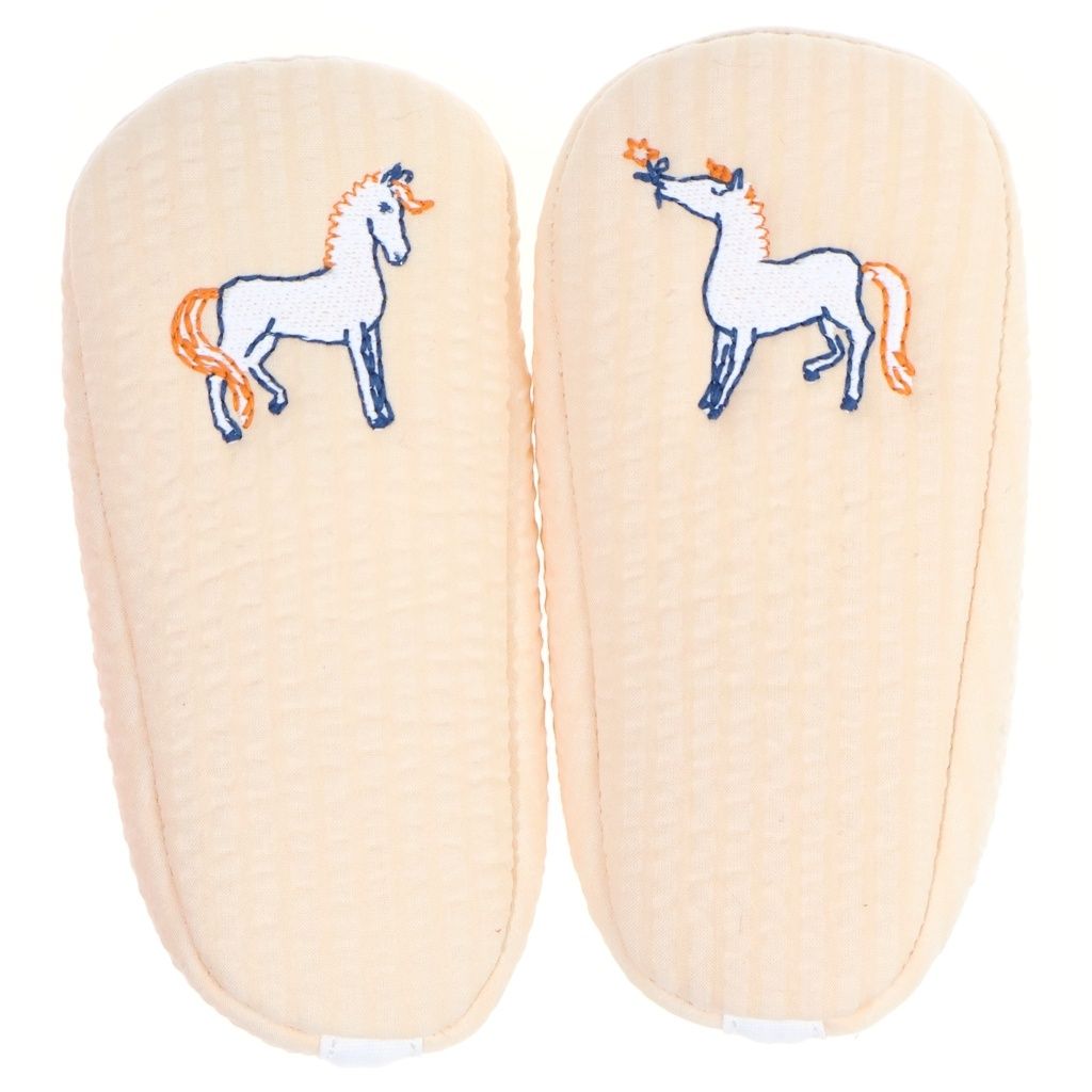 Hermes Cabrio Pif Baby First Shoes Orange Kids — view 5