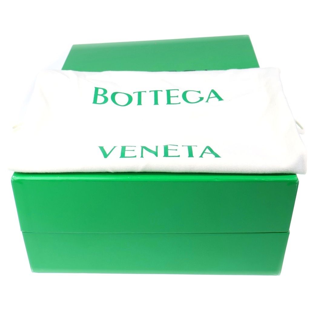 Bottega Veneta Swell Loafer Rubber Tin Gold Leather Loafers Black — view 6