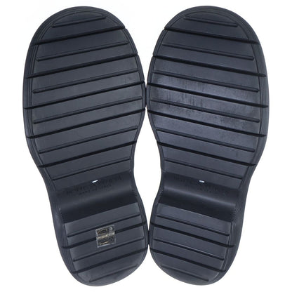 Bottega Veneta Swell Loafer Rubber Tin Gold Leather Loafers Black — view 5