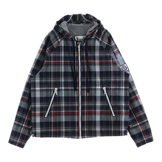 Moncler Checked Nylon Jacket Multi