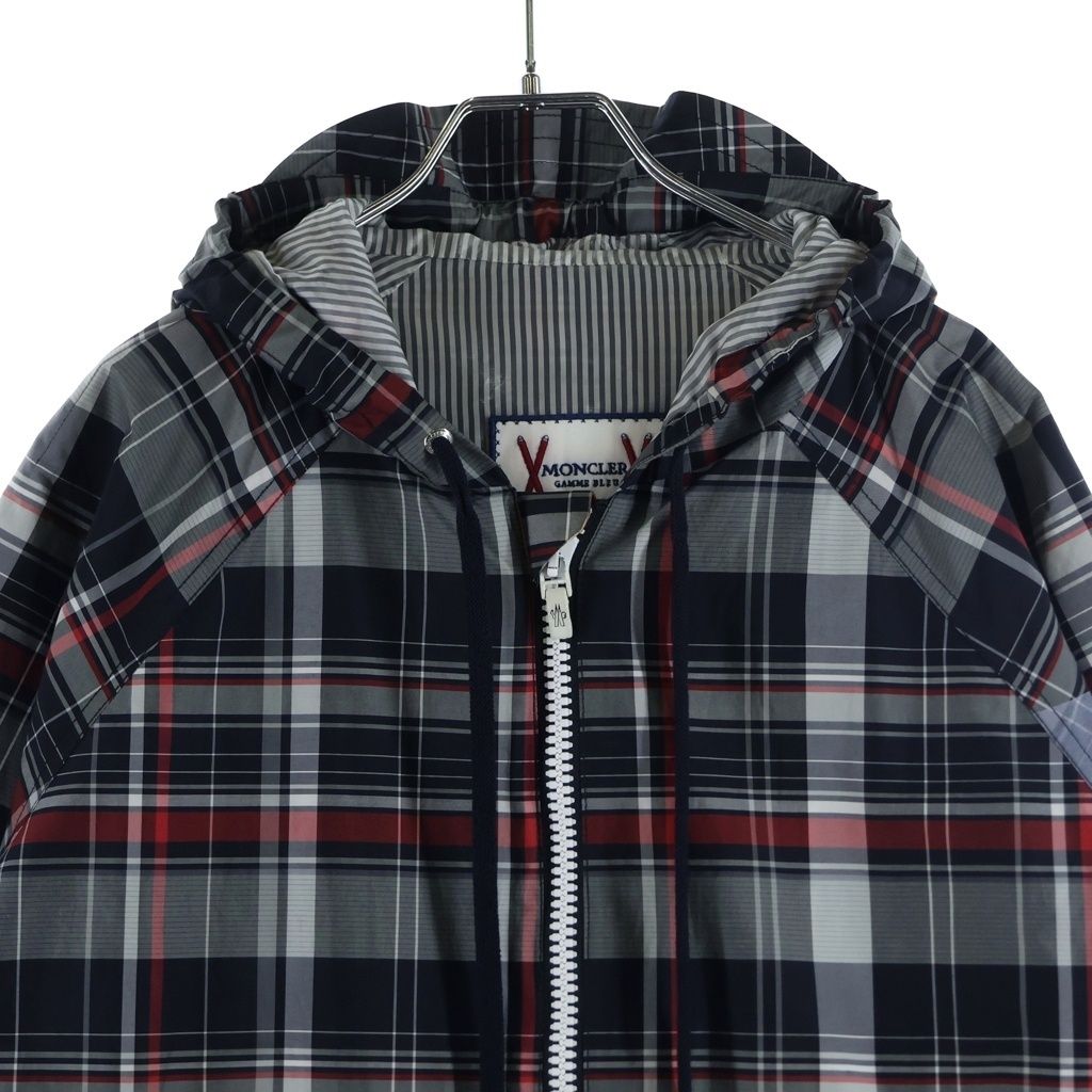 Moncler Checked Nylon Jacket Multi — view 3