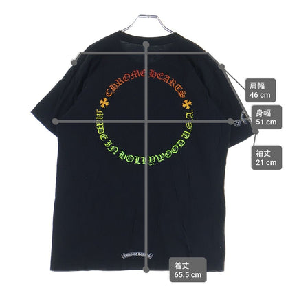 Chrome Hearts Back Grad Circle Logo Tee Gradation Crew Neck Short Sleeve — view 9