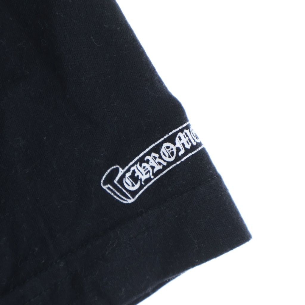 Chrome Hearts CH Front Bar Back Horse Shoe Print Short Sleeve Shirt Top — view 6