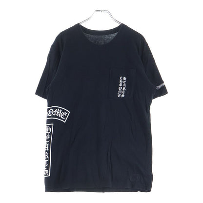 Chrome Hearts CH Front Bar Back Horse Shoe Print Short Sleeve Shirt Top — view 2