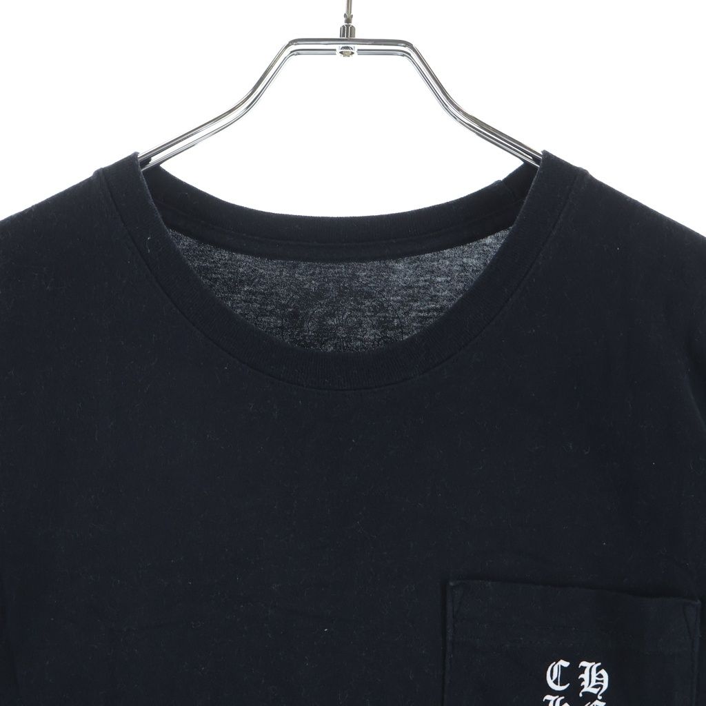 Chrome Hearts CH Front Bar Back Horse Shoe Print Short Sleeve Shirt Top — view 3