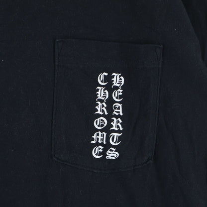 Chrome Hearts CH Front Bar Back Horse Shoe Print Short Sleeve Shirt Top — view 4