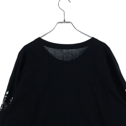 Chrome Hearts Harris Teeter Front Foti Print Crew Neck Long Sleeve Top Black — view 4