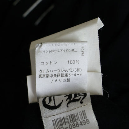 Chrome Hearts Harris Teeter Front Foti Print Crew Neck Long Sleeve Top Black — view 8