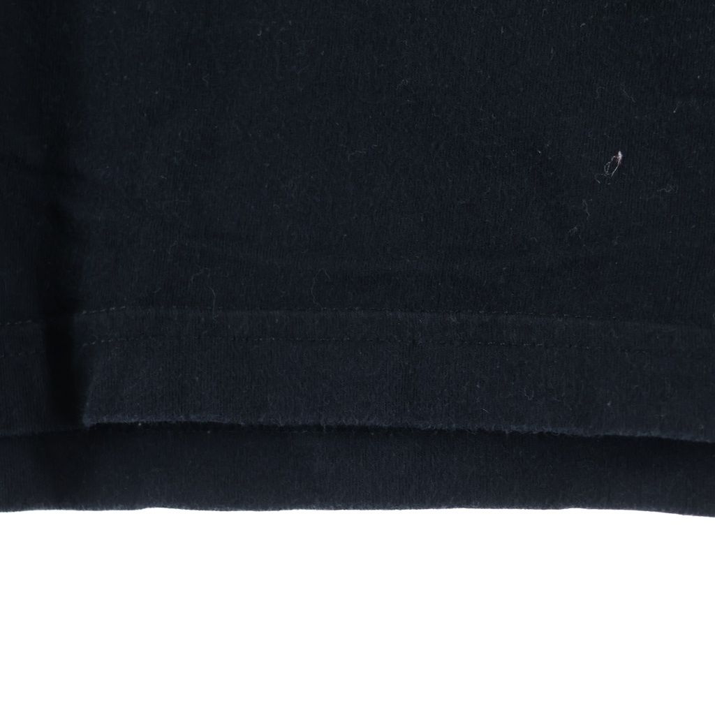 Chrome Hearts Back Cemetery Cross Print Sleeve Logo Crew Neck Long Top Black — view 6