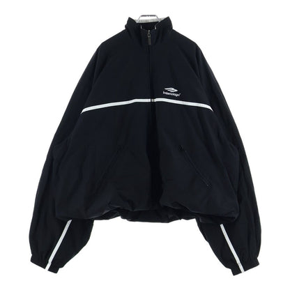 Balenciaga Sports Icon Track Jacket Logo Field Nylon Black