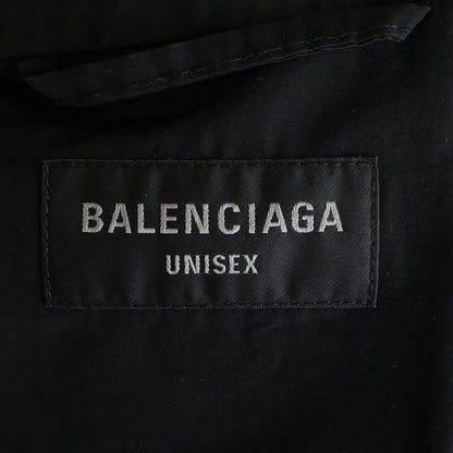 Balenciaga Sports Icon Track Jacket Logo Field Nylon Black — view 6
