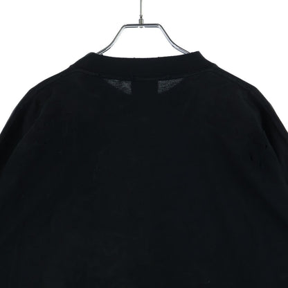 Balenciaga Skater Oversized T-Shirt Crushed Patch Destroyed Crew Neck Short — view 4