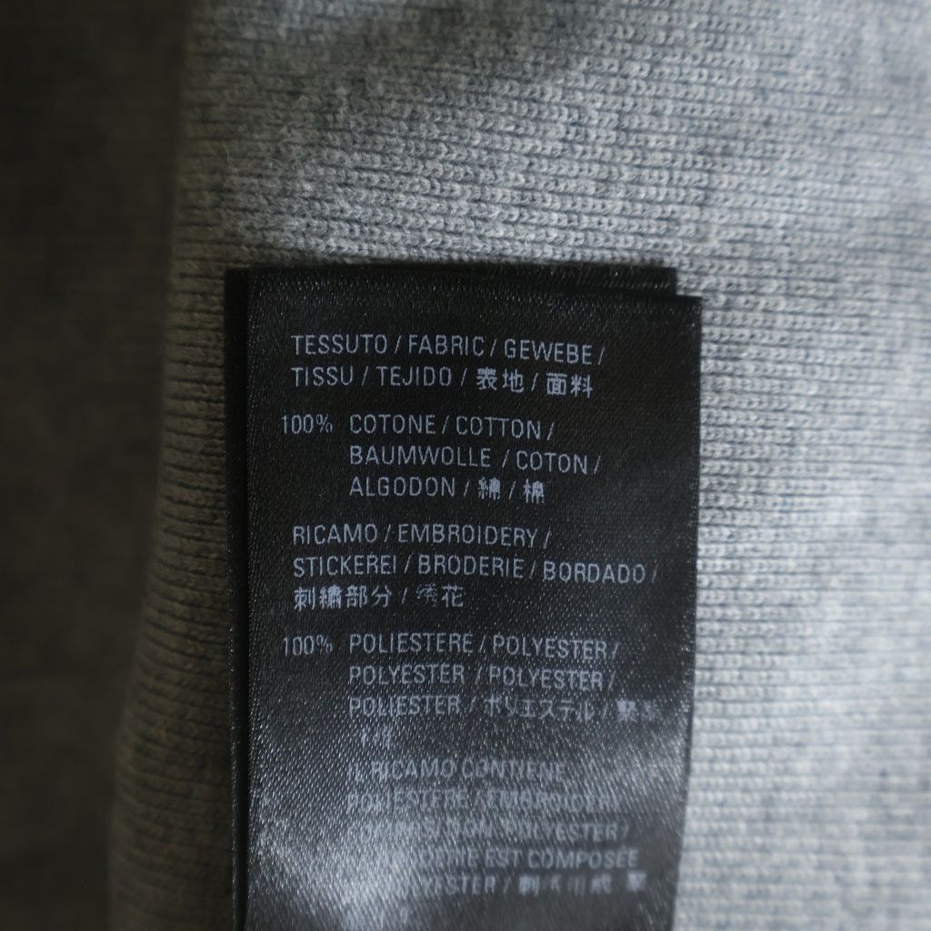 Balenciaga Reverse Crew Neck Long Sleeve Sweatshirt Gray — view 7