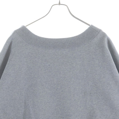 Balenciaga Reverse Crew Neck Long Sleeve Sweatshirt Gray — view 3