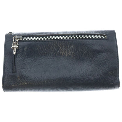 Chrome Hearts Wave Leather Wallet Black — view 2