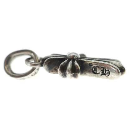 Chrome Hearts Crs Baby Fat Cross Pendant Top Silver — view 4