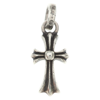 Chrome Hearts Crs Baby Fat Cross Pendant Top Silver — view 2
