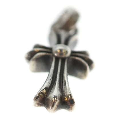 Chrome Hearts Crs Baby Fat Cross Pendant Top Silver — view 5