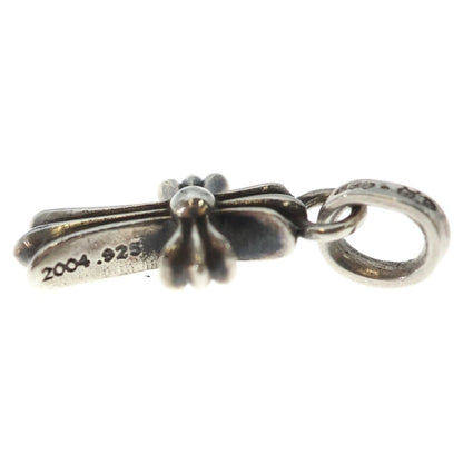 Chrome Hearts Crs Baby Fat Cross Pendant Top Silver — view 3