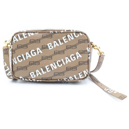 Balenciaga Signature Camera Bag BB Monogram BB All Over Pattern Leather