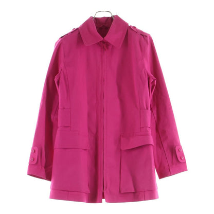 Louis Vuitton Monogram Mackintosh Zip Up Trench Coat Pink