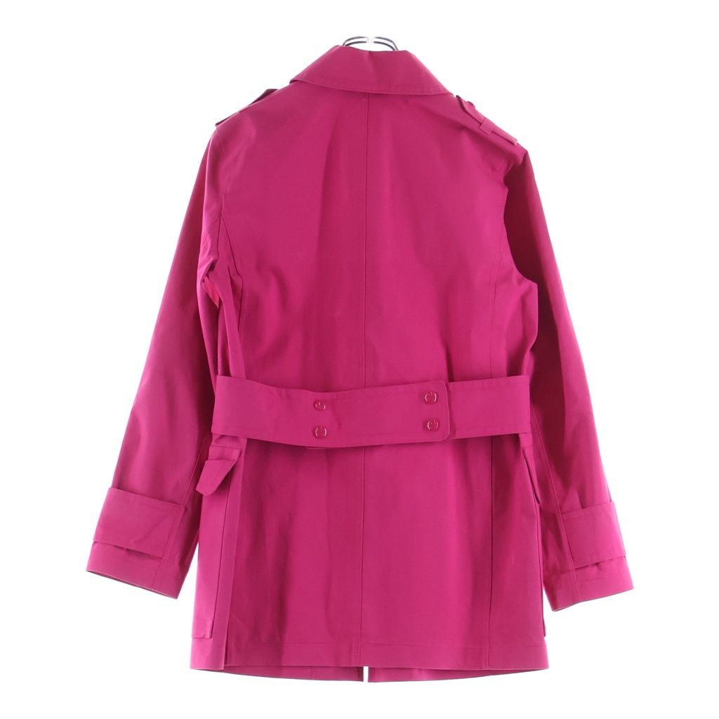 Louis Vuitton Monogram Mackintosh Zip Up Trench Coat Pink — view 2