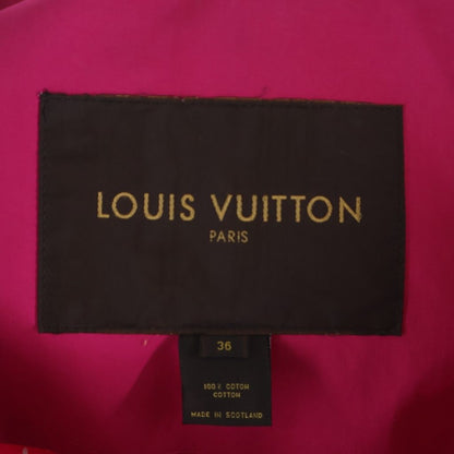 Louis Vuitton Monogram Mackintosh Zip Up Trench Coat Pink — view 6