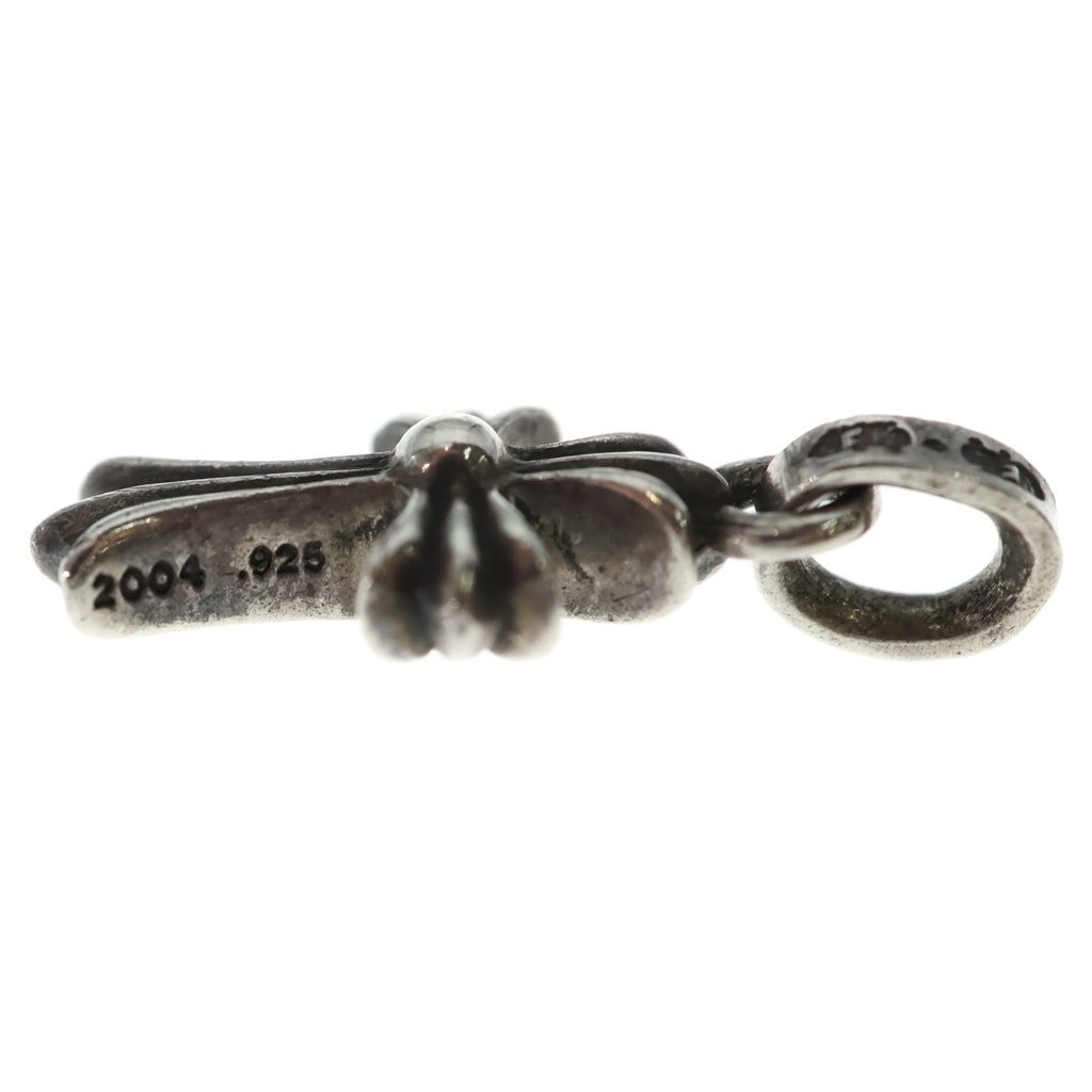 Chrome Hearts Crs Baby Fat Cross Pendant Top Silver — view 3