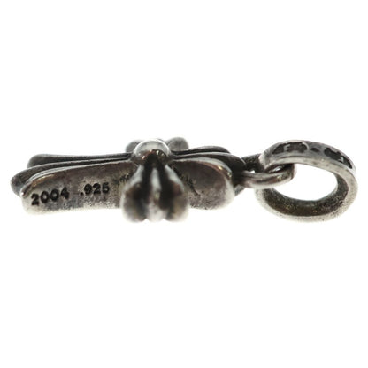 Chrome Hearts Crs Baby Fat Cross Pendant Top Silver — view 3