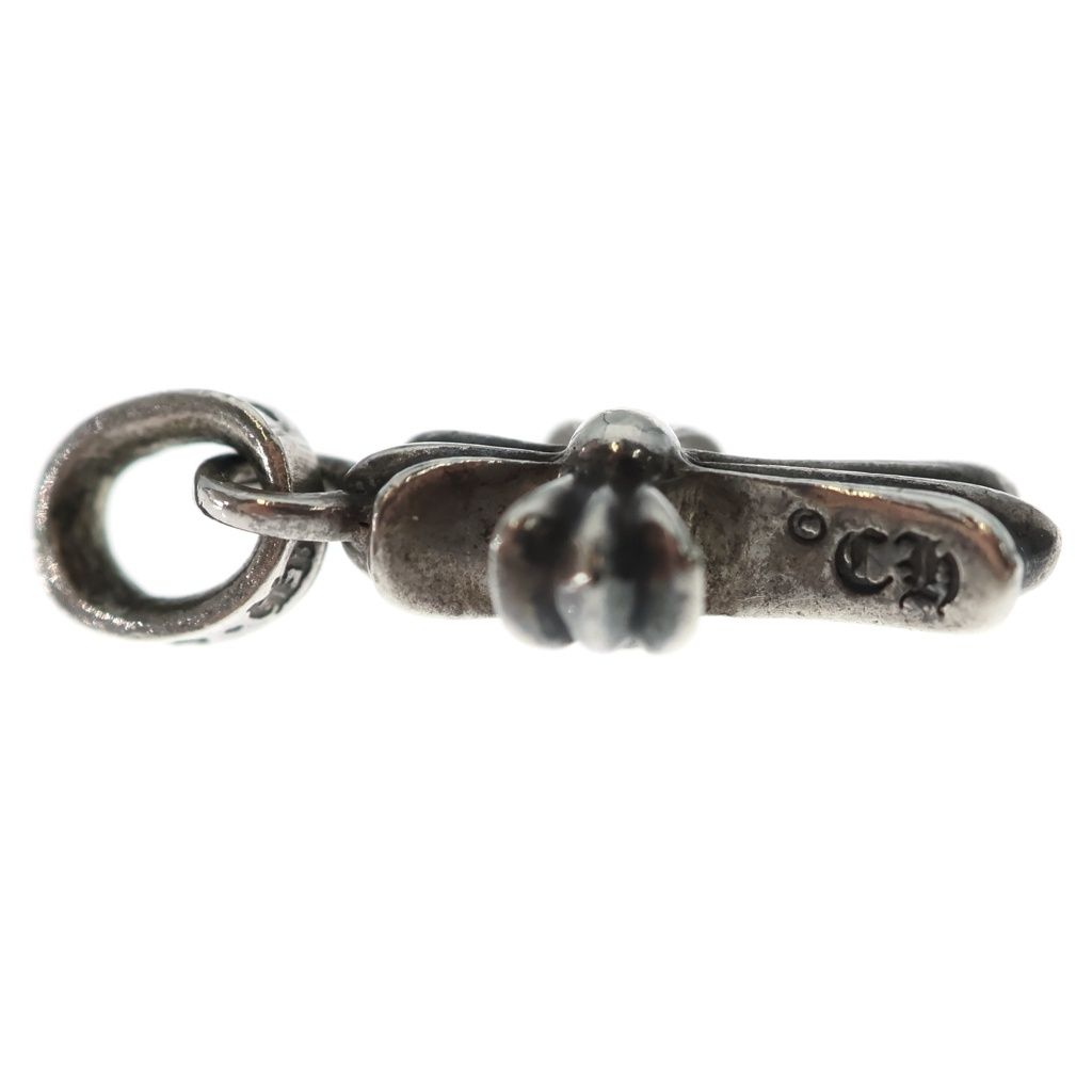 Chrome Hearts Crs Baby Fat Cross Pendant Top Silver — view 4