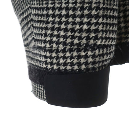 Moncler Blin Bling Glen Plaid Down Jacket Gray — view 5