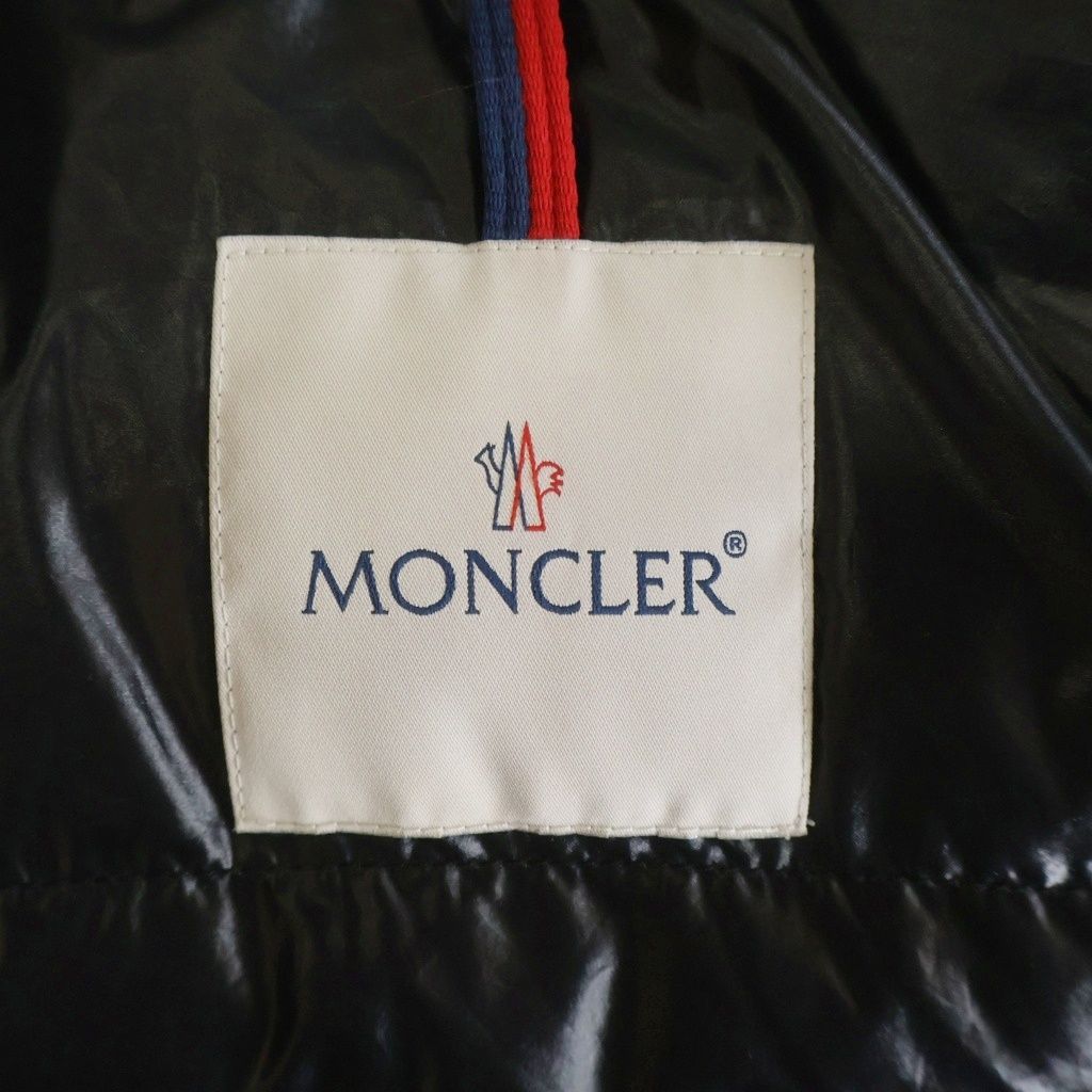 Moncler Blin Bling Glen Plaid Down Jacket Gray — view 7