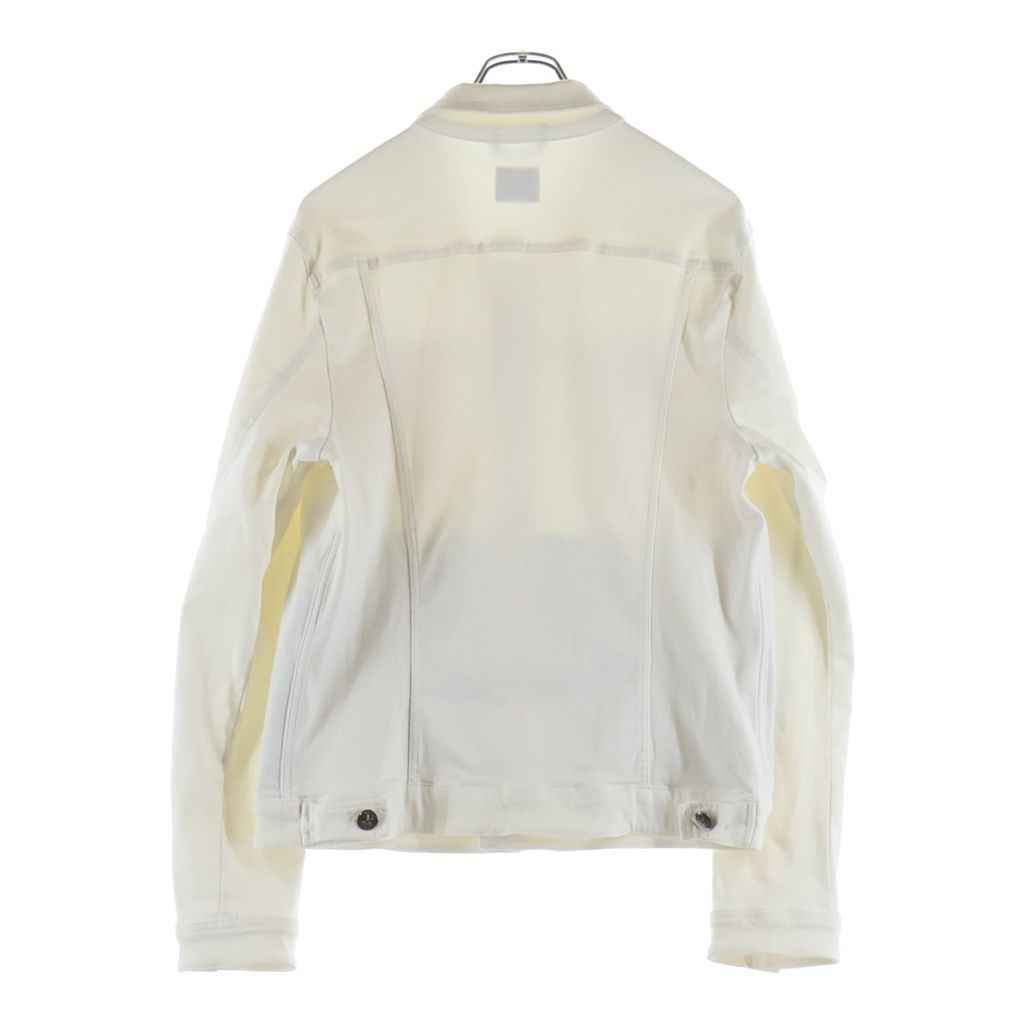 Hermes Tramarossa Denim Trucker Jacket White — view 2