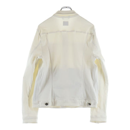 Hermes Tramarossa Denim Trucker Jacket White — view 2